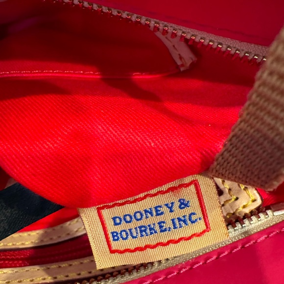 Dooney & Bourke Patent Leather Crossbody Handbag - Picture 15 of 16